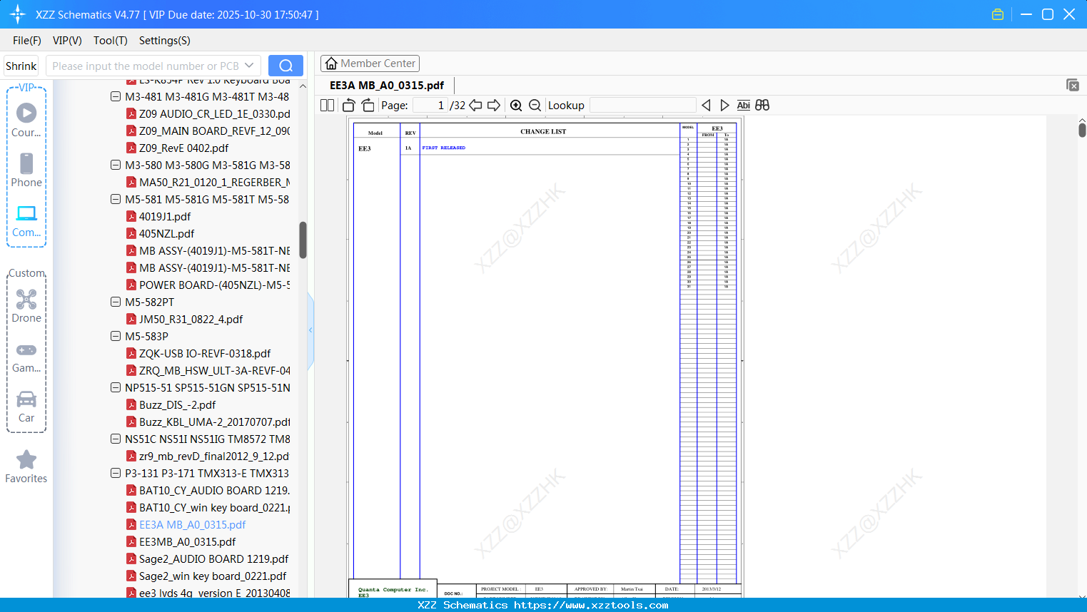 Laptop ACER EE3A MB_A0_0315
